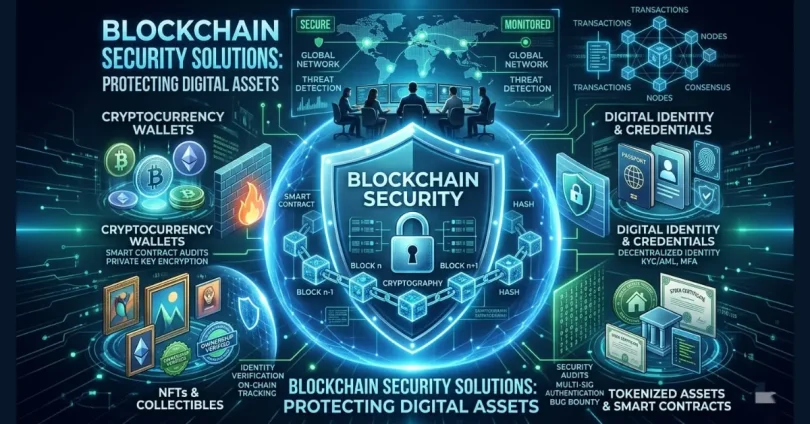 blockchain security solutions protecting digital assets