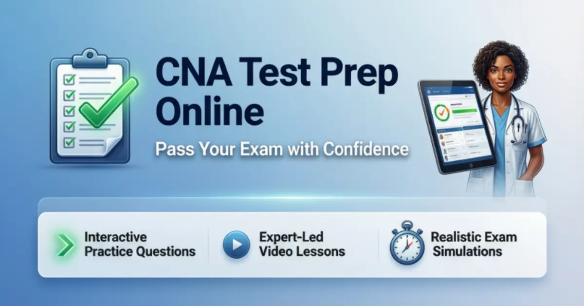 cna test prep online – pass your exam with confidence