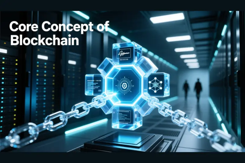 core concept of blockchain