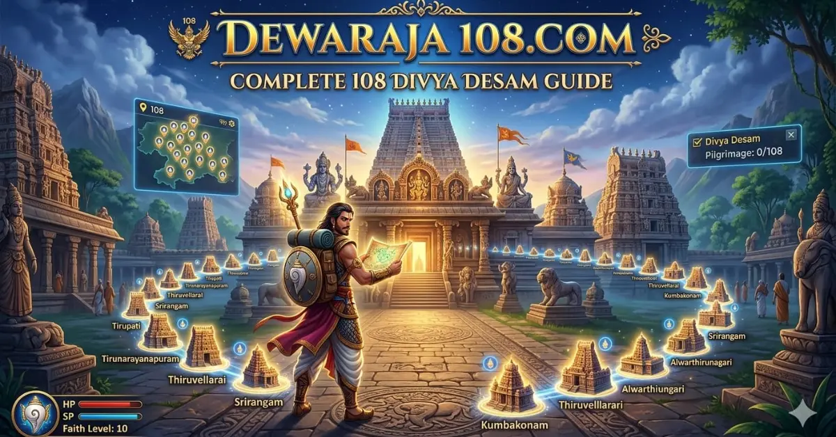 dewaraja 108.com – complete 108 divya desam guide