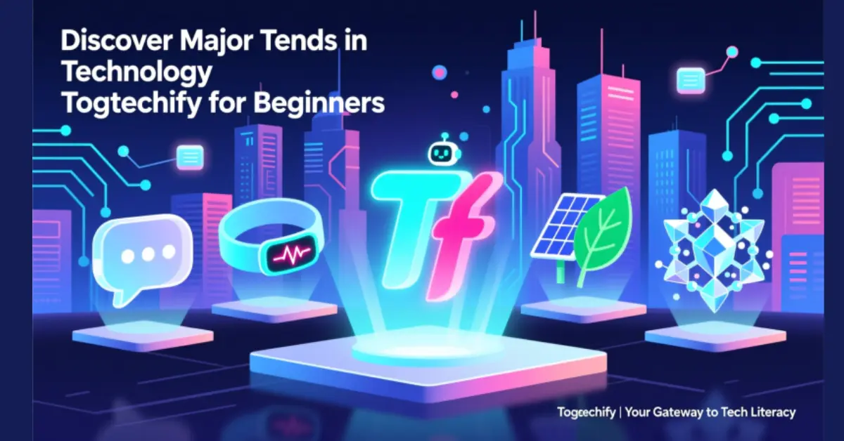 discover major trends in technology togtechify for beginners