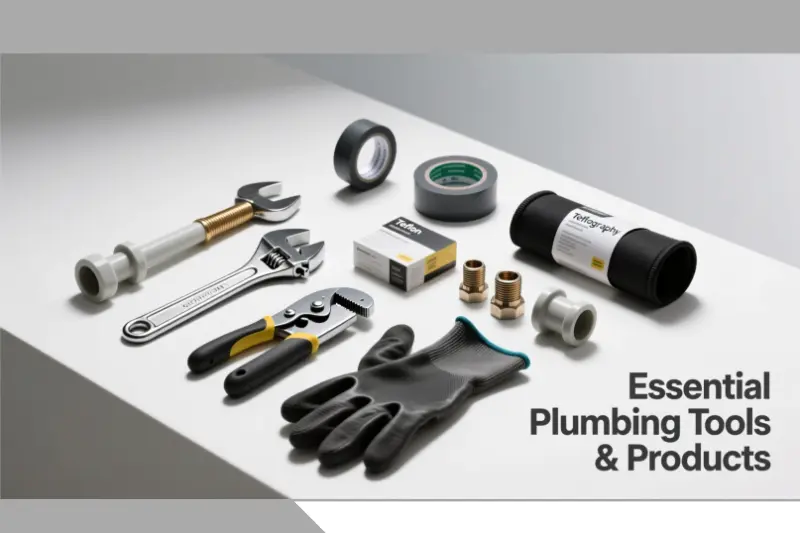 essential plumbing tools and products