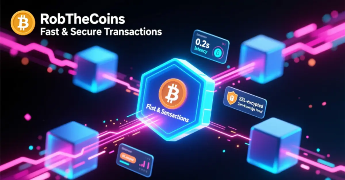 fast and secure transactions on the robthecoins blockchain