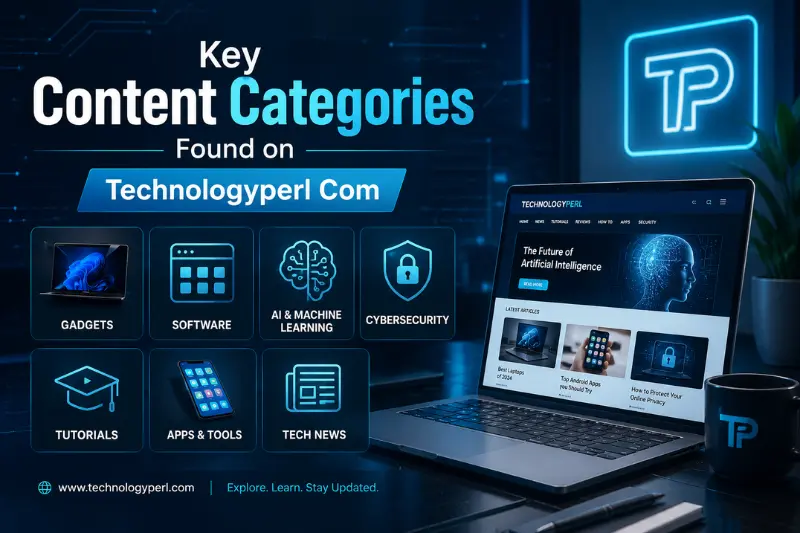 key content categories found on technologyperl com