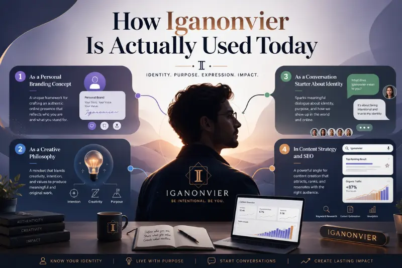 how iganonvier is actually used today