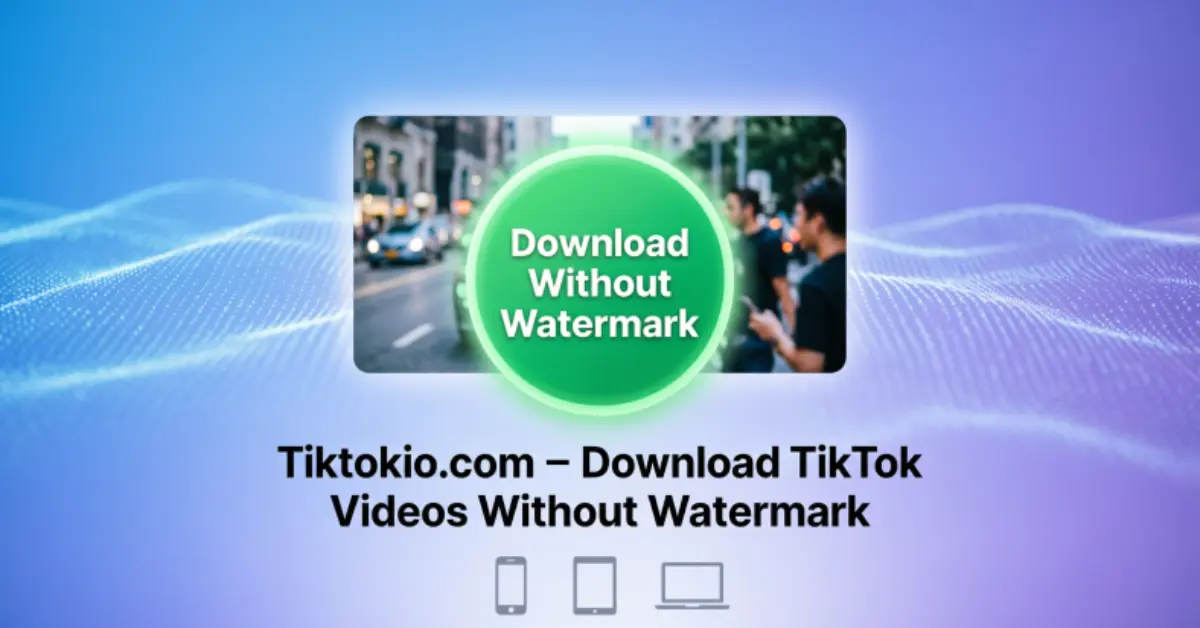 tiktokio.com – download tiktok videos without watermark