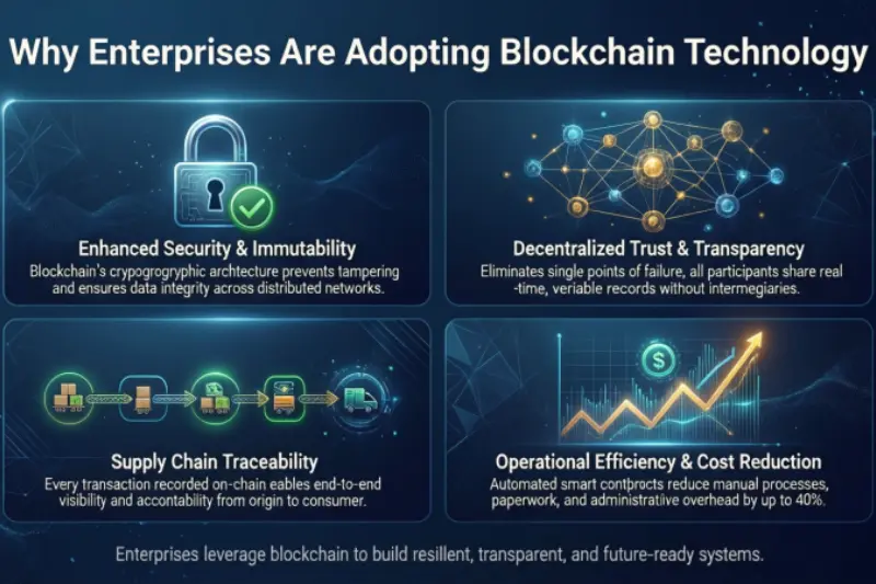 what are enterprise blockchain solutions