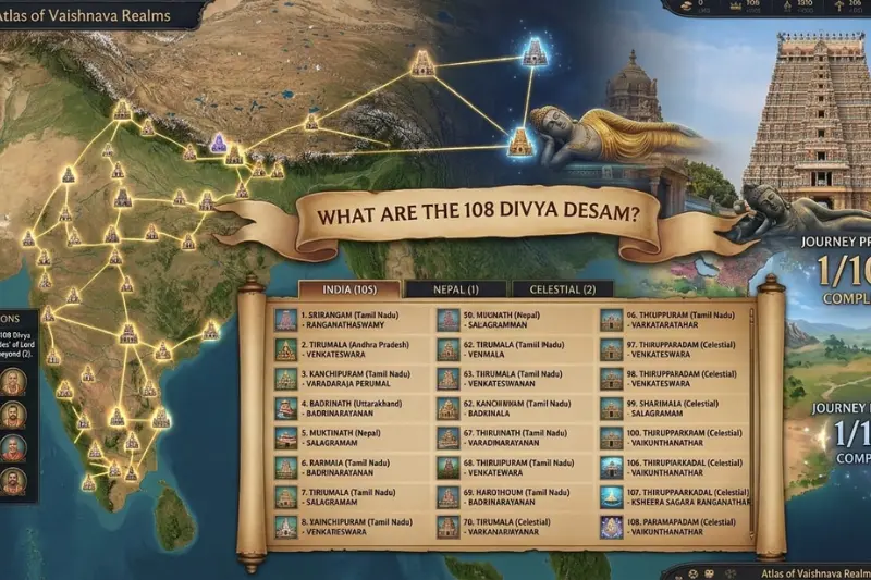 what are the 108 divya desams