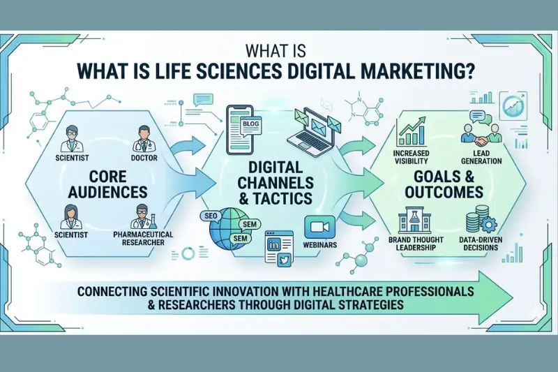 what is life sciences digital marketings